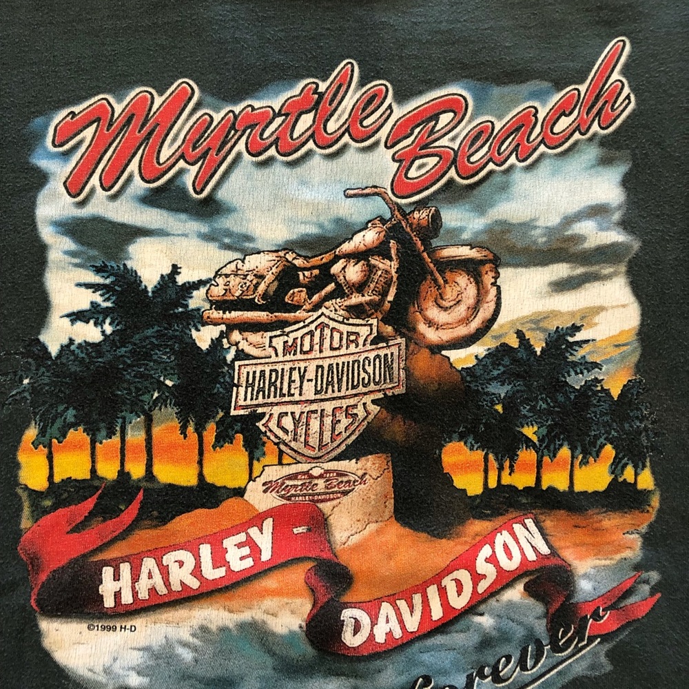 Harley Davidson brand T
